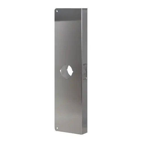 Don Jo CW20S 20" Classic Wrap Around with 2-3/4" Backset and 1-3/4" Door Stainless Steel Finish