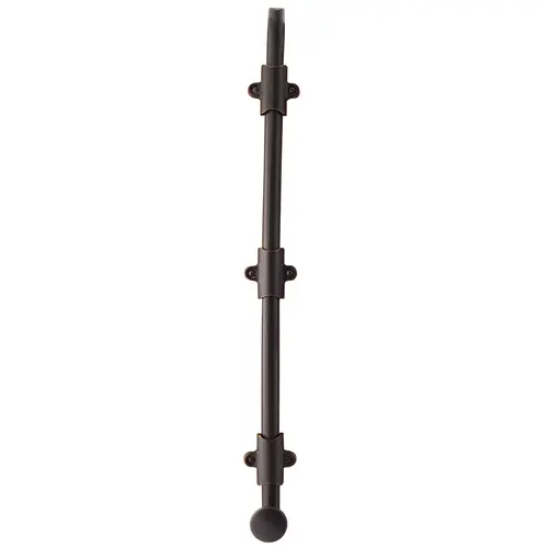 Emtek 8513US10B 18" Surface Bolt with 3 Strikes Oil Rubbed Bronze Finish