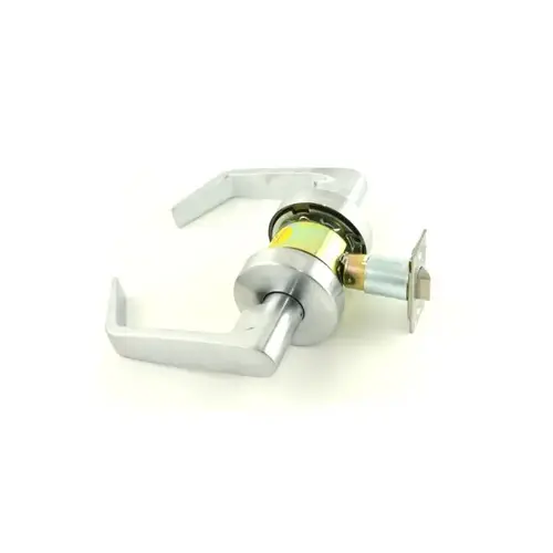 Falcon W101SRD626 W Series Passage Dane Lever Small Rose Lock with 30206 Latch 30148 Strike Satin Chrome Finish