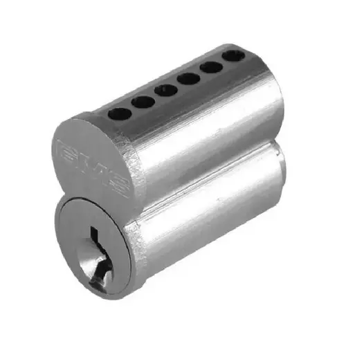 GMS IC7B26D 7 Pin Small Format Interchangeable Core with Best B Keyway Satin Chrome Finish