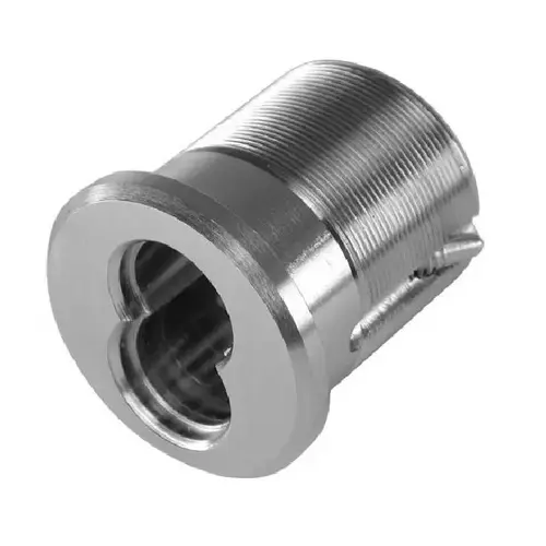 GMS ICM626DAR 6 Pin Small Format Best Interchangeable Core Mortise Cylinder Housing with Adams Rite Cam Satin Chrome Finish