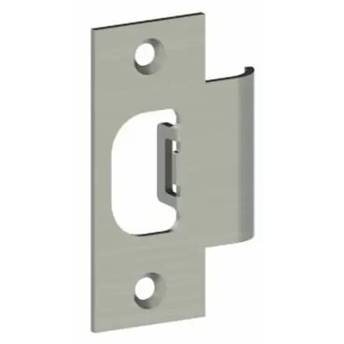 Hager 39334 T Strike with Plastic Dust Box Satin Brass Finish