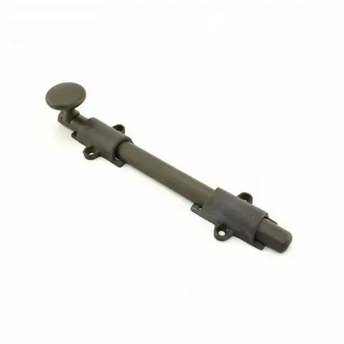 Ives Commercial 253B10B8 Solid Brass 8" Deluxe Surface Bolt with Multiple Strikes Oil Rubbed Bronze Finish
