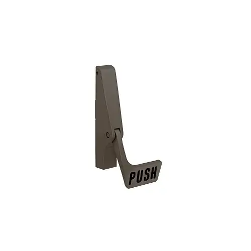 Jackson 311085PL7313 Paddle Concealed Vertical Rod Exit Device Left Hand Reverse Bevel Type Dark Bronze Finish
