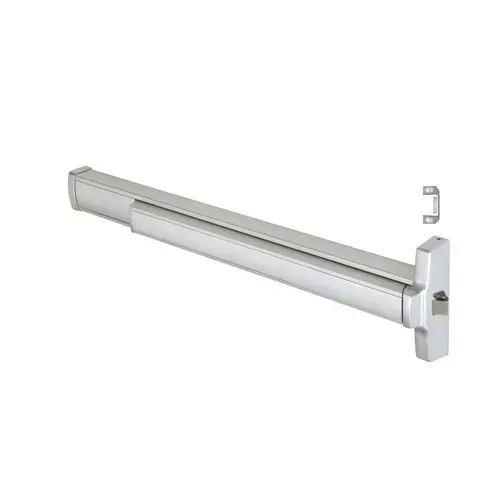 Jackson 312095RC3628 Push Pad Rim Panic Exit Device Right Hand Reverse Bevel Type Satin Aluminum Finish