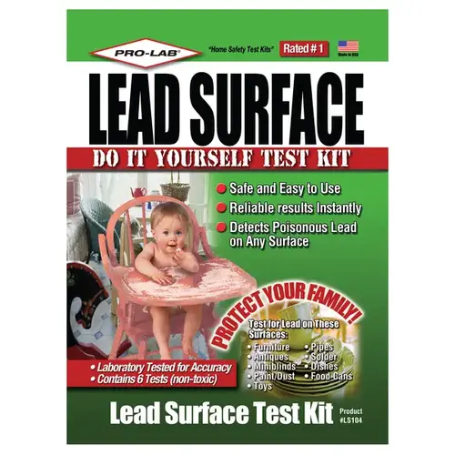 Pro-Lab LS104 Instant Results Test Strips Lead Surface Test Kit - pack of 2