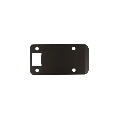 Stone Harbor Hardware 50104-10B 2-1/4" x 4" (4-1/2" OAL) RC Extended Lip Strike - Oil-Rubbed Bronze