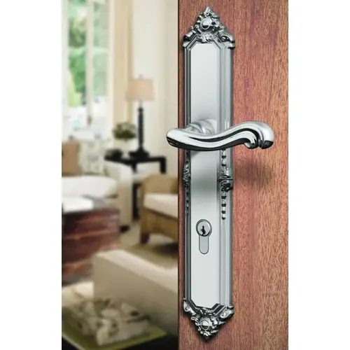 Baldwin MP003003ACT6 Kensington Multi Point Trim Keyed Entry with Turn Knob Configuration 6 Lifetime Brass Finish