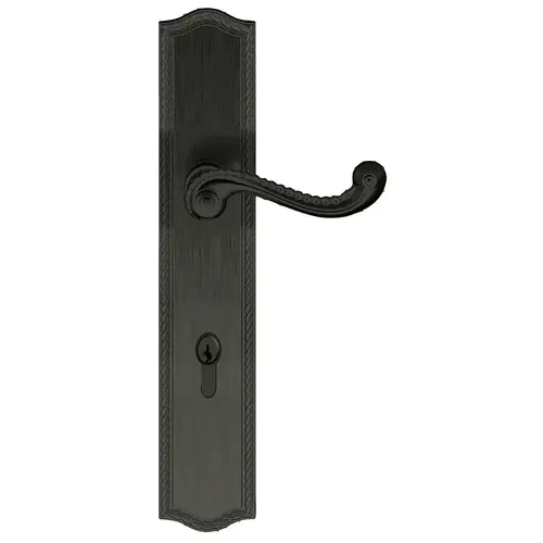 Baldwin MP009190FDP4 Bristol Multi Point Trim Passage Configuration 4 Satin Black Finish