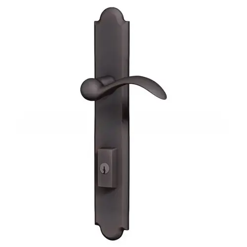 Baldwin MP016112ACT3 Boulder Multi Point Trim Keyed Entry with Turn Knob Configuration 3 Venetian Bronze Finish