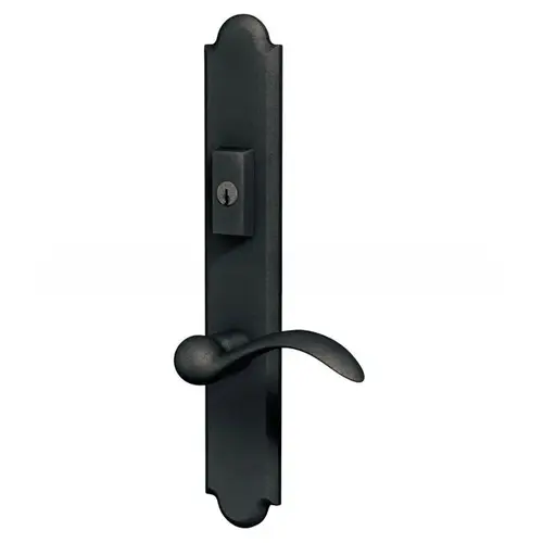 Baldwin MP016402ACT2 Boulder Multi Point Trim Keyed Entry with Turn Knob Configuration 2 Distressed Oil Rubbed Bronze Finish