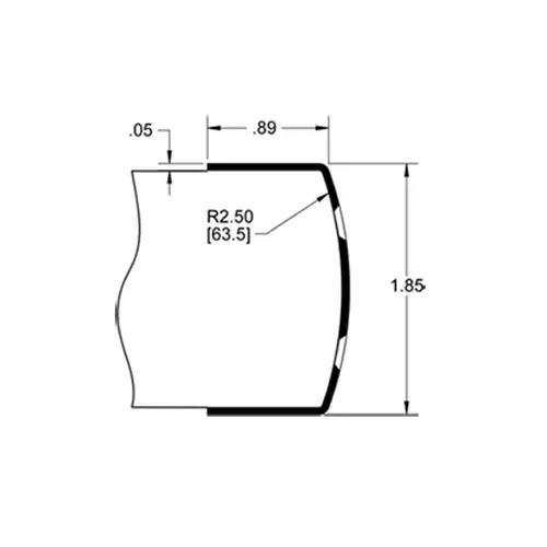 Hager 099242 182Q 36" US28