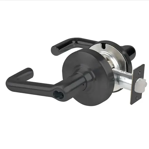 Schlage Commercial ND60JDTLR622 ND Series Vestibule Large Format Less Core Tubular with 13-247 Latch 10-025 Strike Matte Black Finish