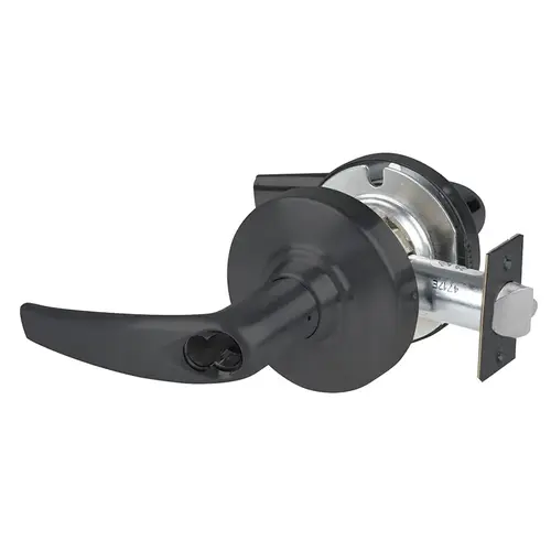 Schlage Commercial ND96BDATH622 ND Series Vandlgard Storeroom Small Format Less Core Athens with 13-247 Latch 10-025 Strike Matte Black Finish
