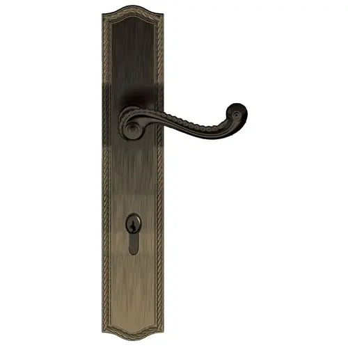 Baldwin MP009050FDP4 Bristol Multi Point Trim Passage Configuration 4 Antique Brass Finish