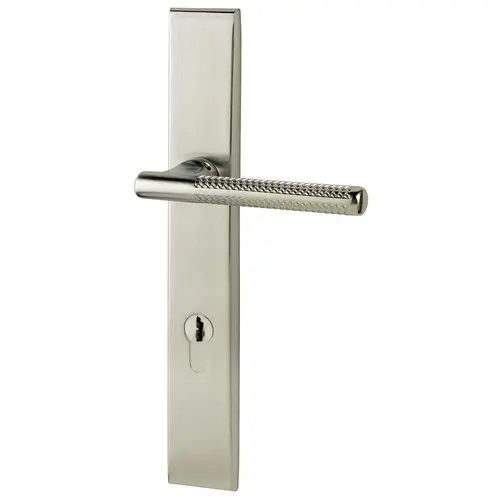 Baldwin MP013056ACT1 Lakeshore Multi Point Trim Keyed Entry with Turn Knob Configuration 1 Lifetime Satin Nickel Finish
