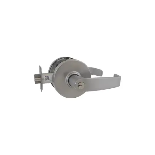 Sargent 2810G71LL26D24V Electromechanical Fail Secure 24 Volt Cylindrical Lock Grade 1 with L Lever and L Rose and ASA Strike Satin Chrome Finish