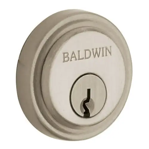 Baldwin 6757056 Colonial Cylinder Collar Lifetime Satin Nickel Finish