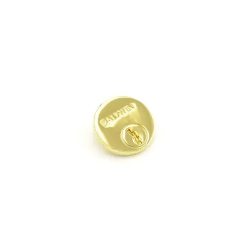 Baldwin 6761003 Estate Cylinder Trim Polished Brass