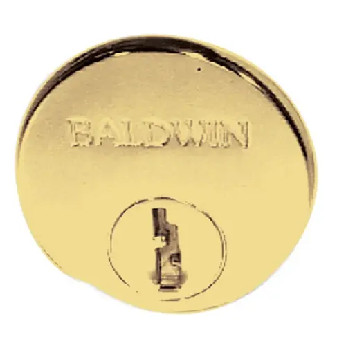Baldwin 6761033 Dummy Cylinder Vintage Brass Finish