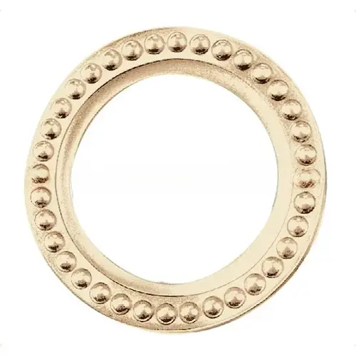 Baldwin 6768060 1-3/4" Beaded Cylinder Collar Satin Brass with Brown Finish