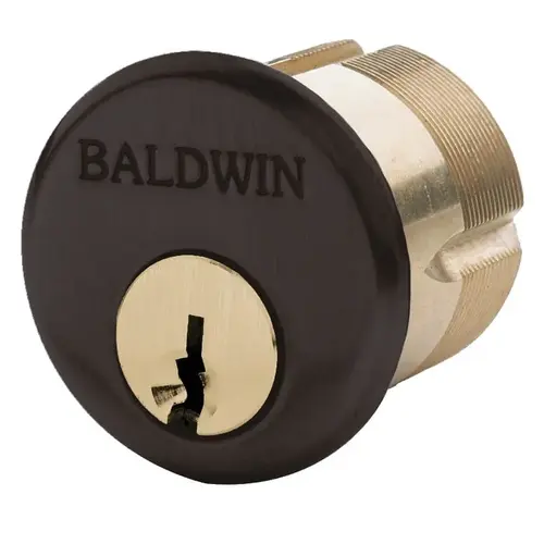 Baldwin 8321112 Mortise Cylinder Venetian Bronze