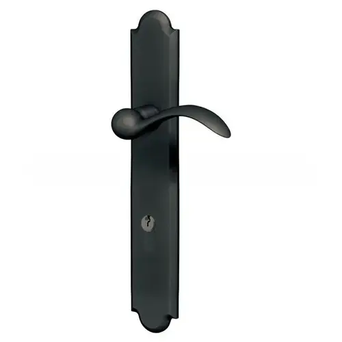 Baldwin MP016102ACT1 Boulder Multi Point Trim Keyed Entry with Turn Knob Configuration 1 Oil Rubbed Bronze Finish