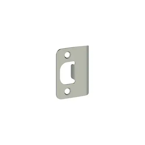 Hager 095940 Round Corner Full Lip Strike Satin Chrome Finish