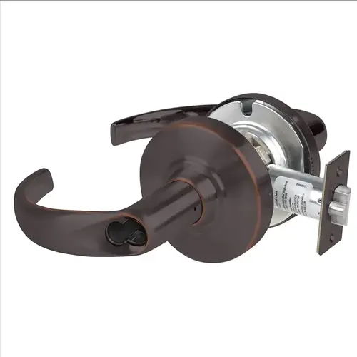 Schlage Commercial ND70JDSPA643E ND Series Classroom Large Format Less Core Sparta with 13-247 Latch 10-025 Strike Aged Bronze Finish