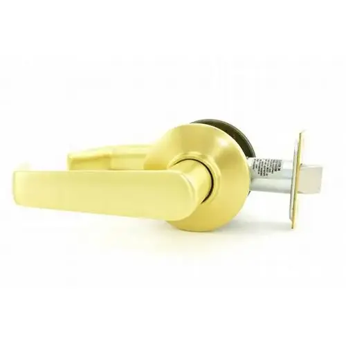Schlage Commercial S10SAT606 S Series Passage Saturn with 16-203 Latch 10-001 Strike Satin Brass Finish