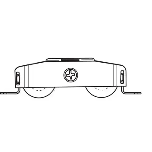 Brixwell 9-448 Patio Door Roller Tandem 1-1/2 Steel Wheels pdr189-S-1(1/2)