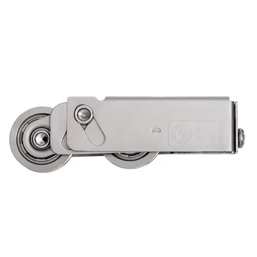 CRL A1D1986 Premium 1-1/4" Tandem Steel Ball Bearing Sliding Glass Door Roller with 3/4" Wide Housing