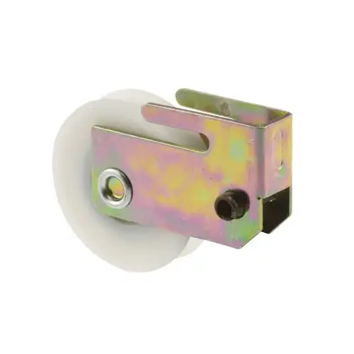 CRL D1546B 1-1/2" Nylon Sliding Glass Door Roller with 1/2" Wide Housing for Ador/HiLite Doors Bulk (10) Pack