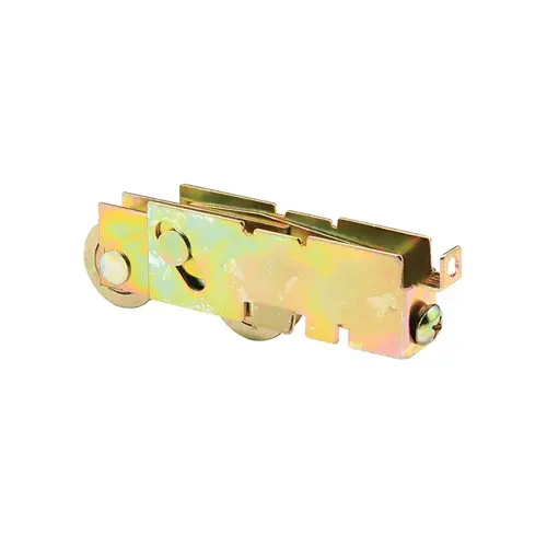 FHC D1847 1-1/8" Steel - Sliding Door Tandem Roller Assembly With F-Tab (Single Pack)