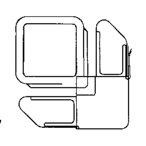 Brixwell 90-437l-XCP25 Pull Tab Lift Corner White - pack of 25