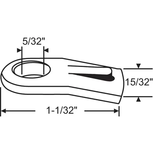 Brixwell 90-552-XCP25 Screen Clip Clear - pack of 25