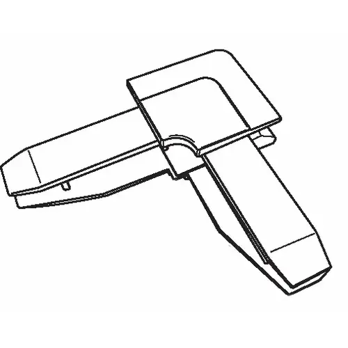 Brixwell 90-884 Screen Corner Set White casement Corner Key
