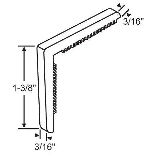 Brixwell 900-15772 Nylon Corner Key