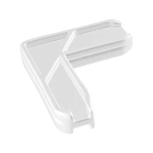 Brixwell 90M-106 Inside Corner Key 1-35/64" Length, Plastic Material, Pack of 25