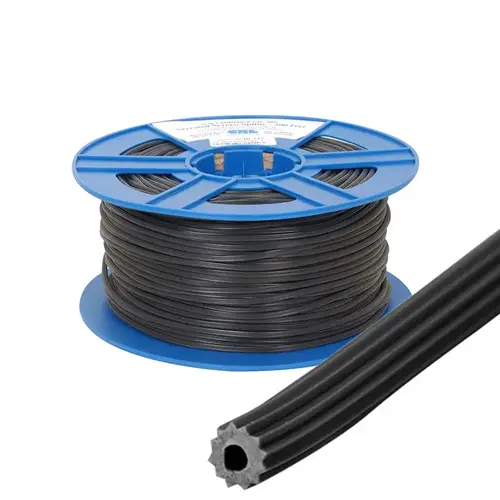 CRL 5CBL180 Black .180 Screen Retainer Spline - 500 Foot Roll