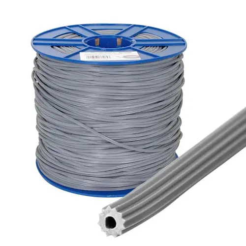 CRL SS180B .180" Gray Serrated Screen Retainer Spline Bulk 15 Pound Roll
