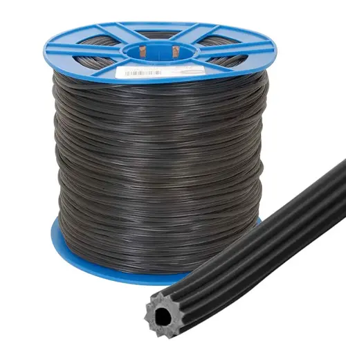 CRL SSBL175B .175" Black Serrated Screen Retainer Spline Bulk 15 Pound Roll - 1320 Foot Roll