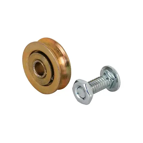 FHC D1500 Steel Ball Bearing Roller Replacement - 1" Diameter - Bolt And Nuts - pack of 2