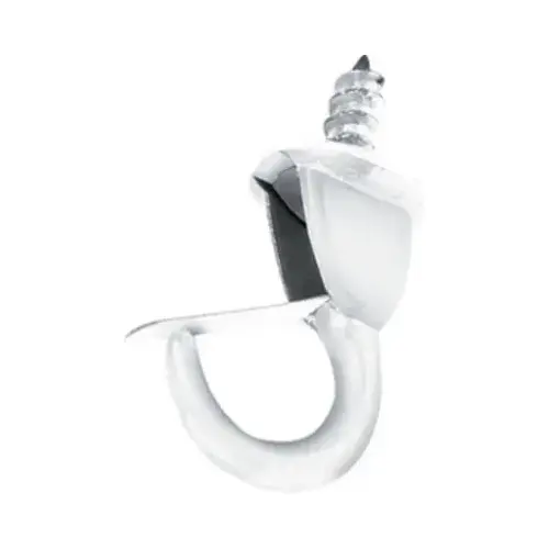 HILLMAN FASTENERS 122244-XCP10 Safety Hook, White, 1.25-In - pack of 30