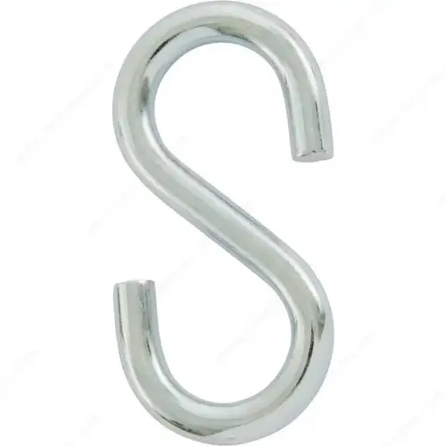 KingChain 154150-XCP10 Zinc "S" Hook - pack of 10