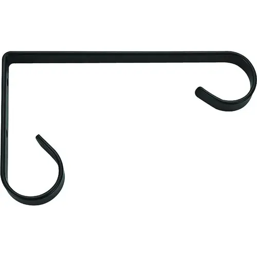 Landscapers Select 46BL Hanging Bracket, 6-3/4 L, Steel, Black, Wall Mount Mounting
