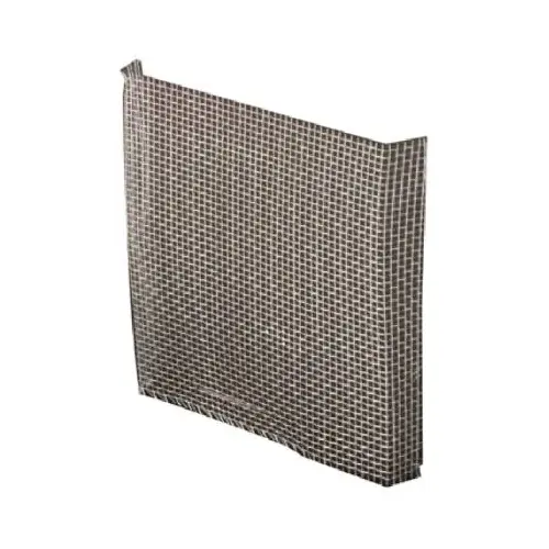 Make-2-Fit P 8098 Window Screen Patch Kit, 3 in L, 3 in W, Aluminum Silver