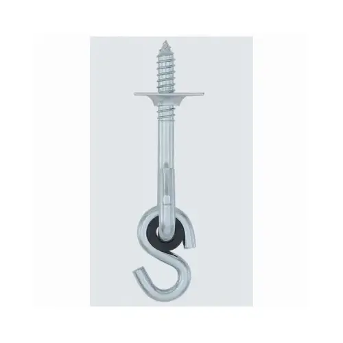 National Hardware N100-338 V2038 4" Swing Hook Kits - Polished Chrome