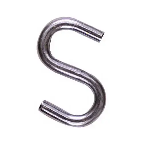 National Hardware N197210-XCP5 V2078 3" Open S Hook Stainless Steel Finish - pack of 5