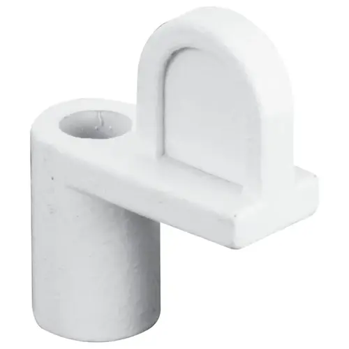 Prime-Line PL 7893 Window Screen Clip with Screw, Alloy, Painted, White, 12/PK